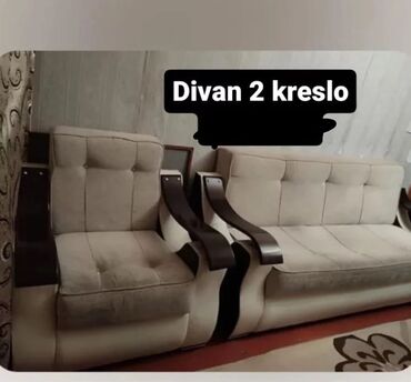 mebel dəstləri: Divan 2 kreslo