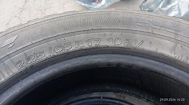 17 sekis: Шина для легкового/кроссовера, размер 225/65 R17, б/у — 1
