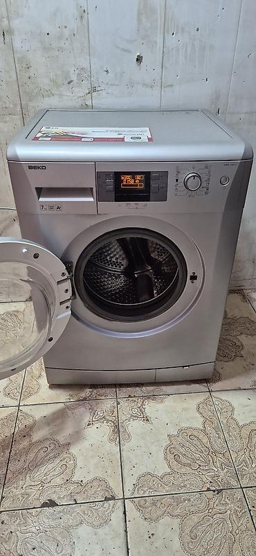 işlənmiş maqintafonlar: Paltaryuyan maşın Beko, 7 kq, İşlənmiş, Avtomat, Qurutma var, Ödənişli çatdırılma — 2