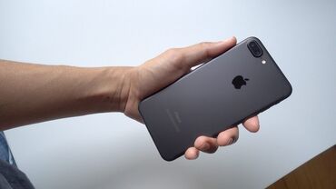 iphone 7 128гб: IPhone 7 Plus, Б/у, 128 ГБ, Midnight, Зарядное устройство, Кабель, Коробка, 100 %