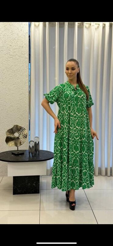 Повседневные платья: Шикарное платье производство Турция 🇹🇷 Платье идёт по размерам, Есть
