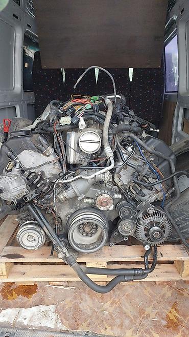 Бензиновый двигатель в сборе с навесным от BMW X5 E53 2004 все
