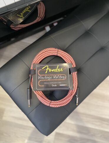 elektro akustik gitara: Fender kabel 6 metr 🚚Çatdırılma xidməti mövcuddur. ⏱09:00-19:00