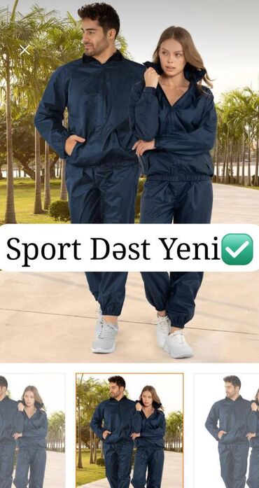 İdman dəstləri: Yenidir,paketdedir. Razmeri M-L uygundur.Baha alınıb,Yarı qiymetine lalafo.az -da İdman dəstləri: Yenidir,paketdedir. Razmeri M-L uygundur.Baha alınıb,Yarı qiymetine