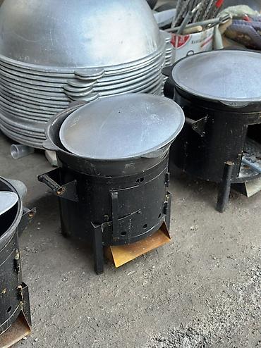kaz: Казан чугунный с крышкой Davr Metall Объёмы: 4.5 л, 6 л, 8 л, 10 л — 7
