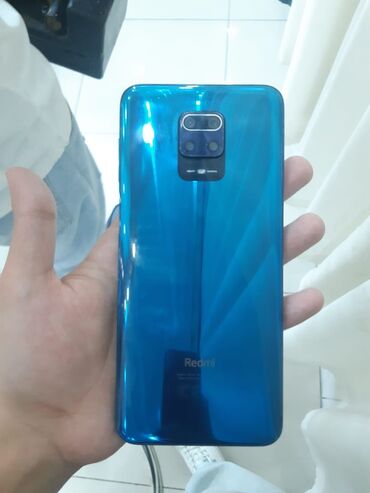 iphon 5 s: Xiaomi Redmi Note 9S, 64 ГБ, цвет - Голубой, 
 Отпечаток пальца, Face ID