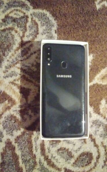 Samsung: Samsung A20s | 32 GB rəng - Göy | Zəmanət, Sensor, Barmaq izi