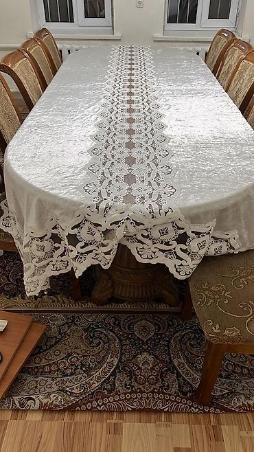 study table: Стол для зала, Б/у, Складная, Овальная — 4