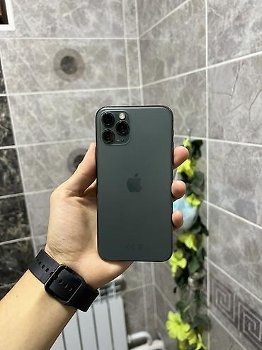 iphone x pro: IPhone 11 Pro, Б/у, 64 ГБ, Зеленый, Зарядное устройство, Защитное стекло, Чехол, 100 % — 1