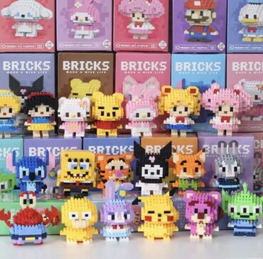 кукольные домики на заказ: Мини-конструктор «Bricks» – любимые персонажи в 3D! Создайте свою
