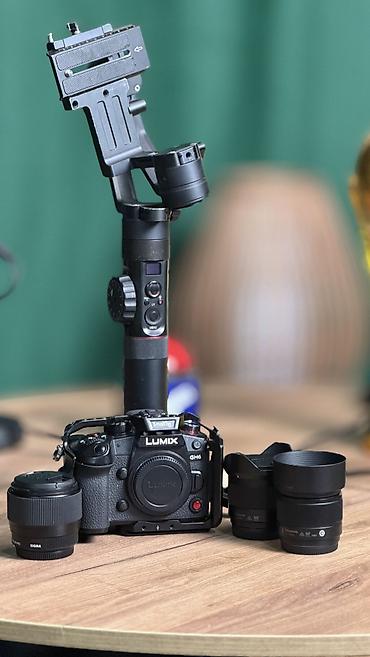 Videokameralar: Panasonic LUMIX GH6 video/foto seti Komplekt: - Panasonic LUMIX GH6 — 9