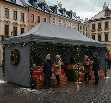 garniture za terasu od paleta: NOVA Tenda 3x6m RASKLOPIVA, šator, paviljon Sklopivi paviljon / — 5