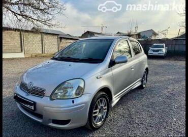 купить двигатель опель вектра а 1.6: Серебристый хэтчбек Toyota Vitz с плавными линиями кузова и