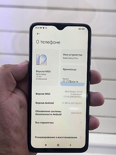 Уюлдук телефондор жана аксессуарлар: Редми нот 8 про на 64 гб 📱 Телефон в хорошем состоянии ✅ Всё чётко — 3