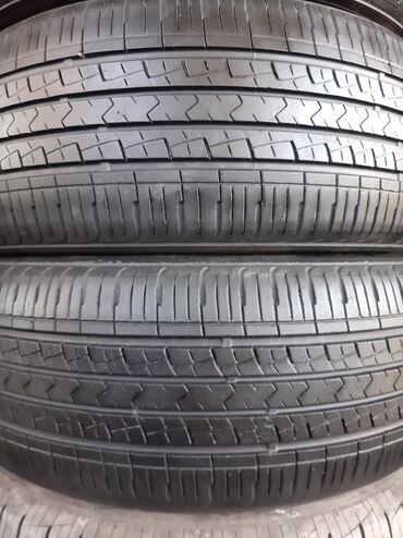 Шины: Шины 215 / 55 / R 17, Лето, Б/у, Пара, Корея, Kumho