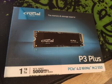 crucial: Daxili SSD disk Crucial, 1 TB, M.2, Yeni