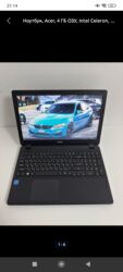 взять в аренду ноутбук: Ноутбук, Acer, 8 ГБ ОЭТ, 15 ", Жаңы, Татаал эмес тапшырмалар үчүн