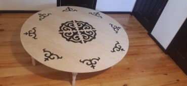 Национальные кыргызские столы: Национальный кыргызский стол, Новый, Складной, Дерево — 14