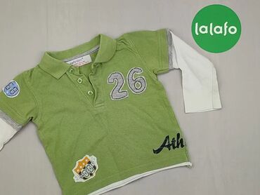 zielone bluzki: Bluza, 0-1 m, stan - Dobry