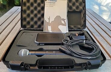 Mikrofonlar: Simsiz (Bluetooth) Mikrofon Shure — 10