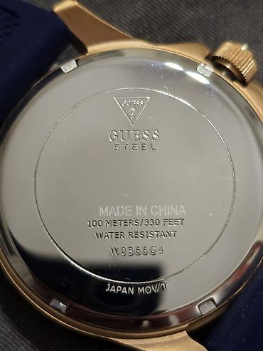 guess ranac: Классические часы часы, Guess, Водонепроницаемые, Оригинал, Мужские, Новый — 3