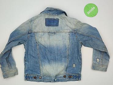 bluza next: Dziecięca kurtka jeansowa, 8 lat, 122-128 cm, Next, stan - Idealny — 3