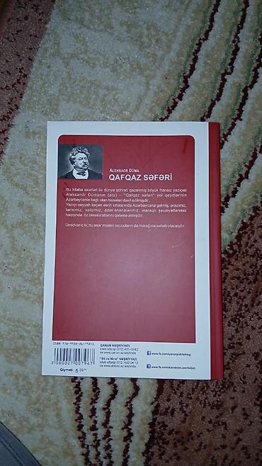 Bədii ədəbiyyat: Aleksandr Duma Qafqaz Seferi Romanı
Klasikadir
Azerbaycancadir — 2