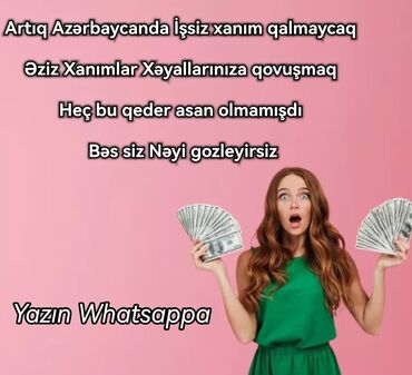 17 yaş üçün is elanları: Маркетолог требуется, Удаленная работа, Любой возраст, Без опыта