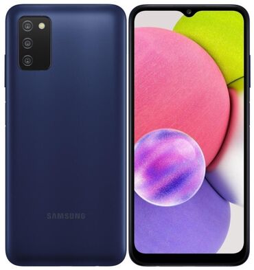 samsung galaxy s10e: Samsung Galaxy A03s, Б/у, 4 GB, цвет - Синий, 2 SIM