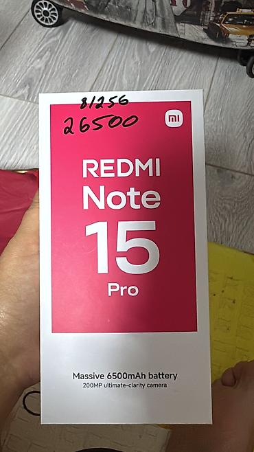 ps 5 pro купить бишкек: Redmi, Redmi Note 15 Pro, Новый, цвет - Серый — 1