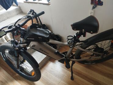 velosiped qiyməti: Yeni Elektrik velosipedi 26", sürətlərin sayı: 7, 350-500 Vt, Ünvandan götürmə