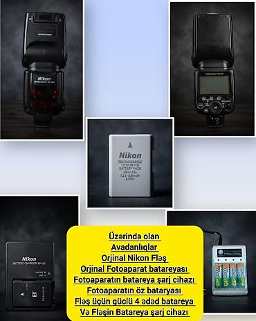 elektron dis fircasi: Nikon D5600 fotoaparat dəsti QEYD-ŞƏKİLLƏR REAL OLARAQ ÇƏKİLİB real — 2