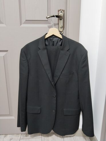 56 размер мужской одежды параметры: Костюм 8XL (EU 56), цвет - Черный