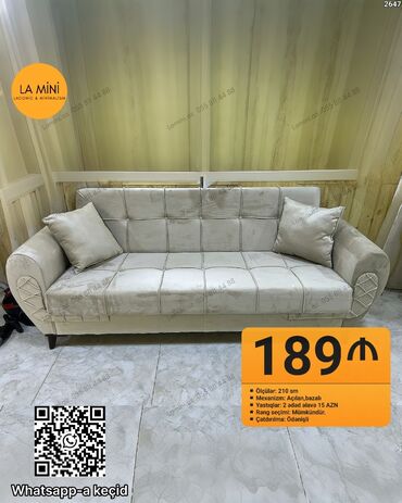 Yelləncəklər: Divan, Açılan, Bazalı, Parça, Ödənişli çatdırılma
