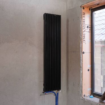 отопление для дома: Вертикальные трубчатые радиаторы Стальной вертикальный радиатор Лайн
