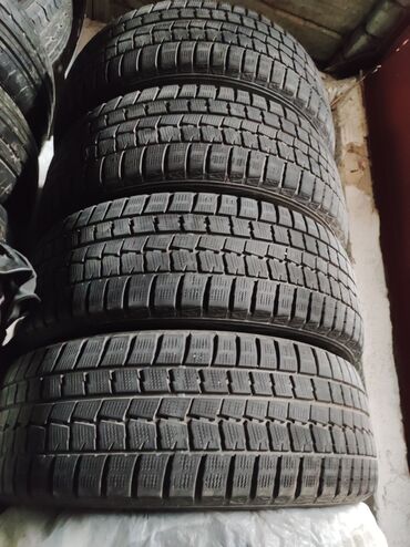 Шины: Шины 225 / 55 / R 18, Зима, Б/у, Комплект, Легковые, Япония, Dunlop