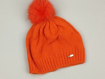 czapka zimowa tommy hilfiger damska z pomponem: Cap, Female, condition - Perfect