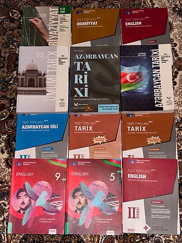 Testlər: Hər biri 1 manatdan satılır.Cəmi 12 dənə kitab var. Oxunmadığından — 1