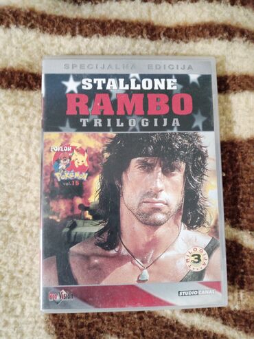 34 oglasa | lalafo.rs: Prodajem DVD trilogija Rambo
