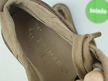 converse czarne na platformie: Primark, Półbuty damskie, rozmiar 36 — 5
