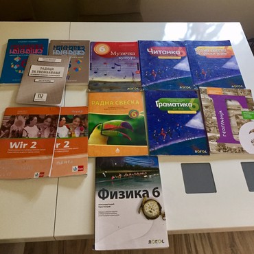 Knjige, časopisi, CD i DVD | Valjevo: Komplet udzbenika za 6.razred klett i logos i bigz izdanje
Knjige su