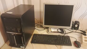 intel core: Masaüstü kompüter komplekti Tərkib: - Sistem bloku: ön paneldə USB