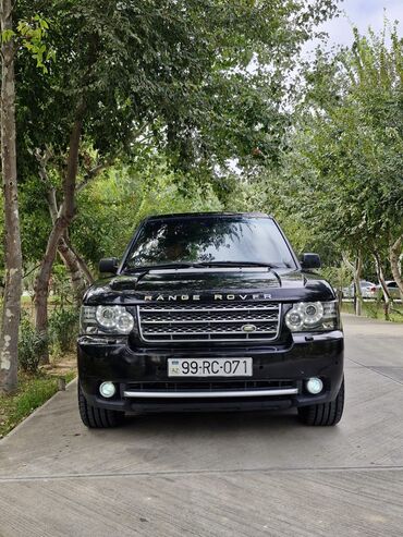 Land Rover: Range Rover L322 – 5 qapılı, qara rəngdə tam ölçülü SUV masinin mueyen — 5