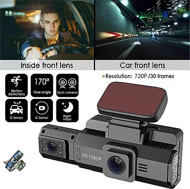 4000din Auto kamera Black Box sa dve kamere Snimite svaki trenutak