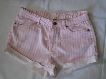 maximon pantalone: M (EU 38), color - Pink, Stripes