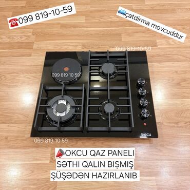 qaz pletesi: Plitə Qazlı, Quraşdırılan, 4 gözlü, Yeni