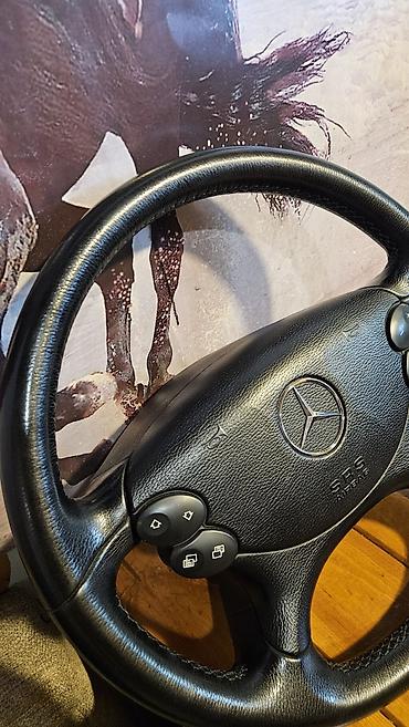 w211 rol: Mercedes-Benz w211 panarama sükan çarxı – SRS Airbag inteqrasiyalı - — 3