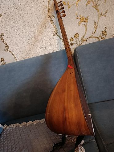 tap az aparatura: Saz – uzun saplı xalq musiqi aləti - Korpus: armud formalı — 1