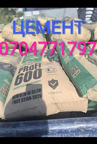 profi: Кантский цемент, M-600, цвет - Серый, 50 кг/м³, Оптом — 1