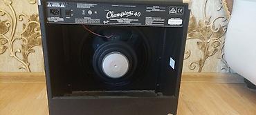 Səs avadanlığı: Fender Champion 40 gitar kombo gücləndirici - Güc: 40W - Dinamik — 6